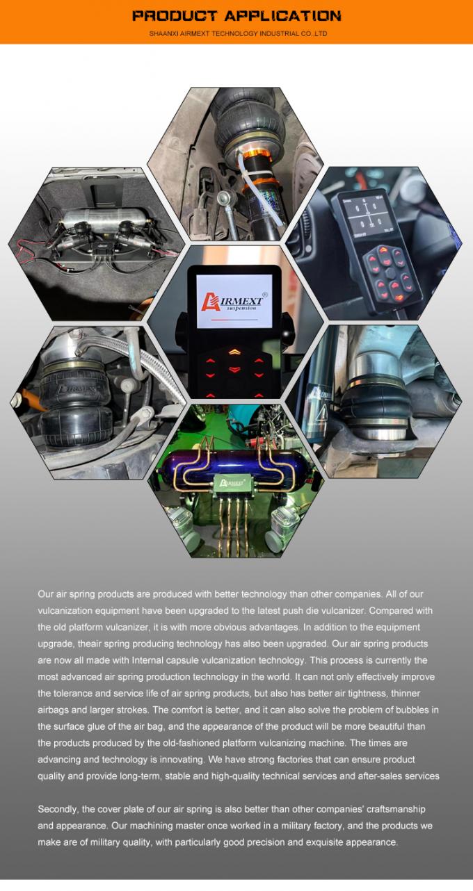 Đối với TOYOTA CROWN S210 (2012~) / Chiếc xe phụ tùng New Air Strut / Air Suspension Coilover / Air Spring Assembly AIRMEXT Brand013 16